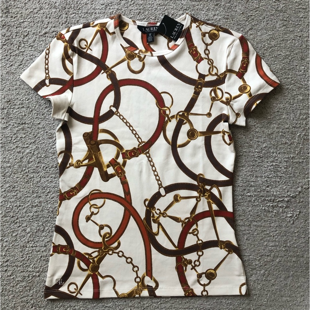 Lauren Ralph Lauren Short Sleeve T-shirt.NWT.